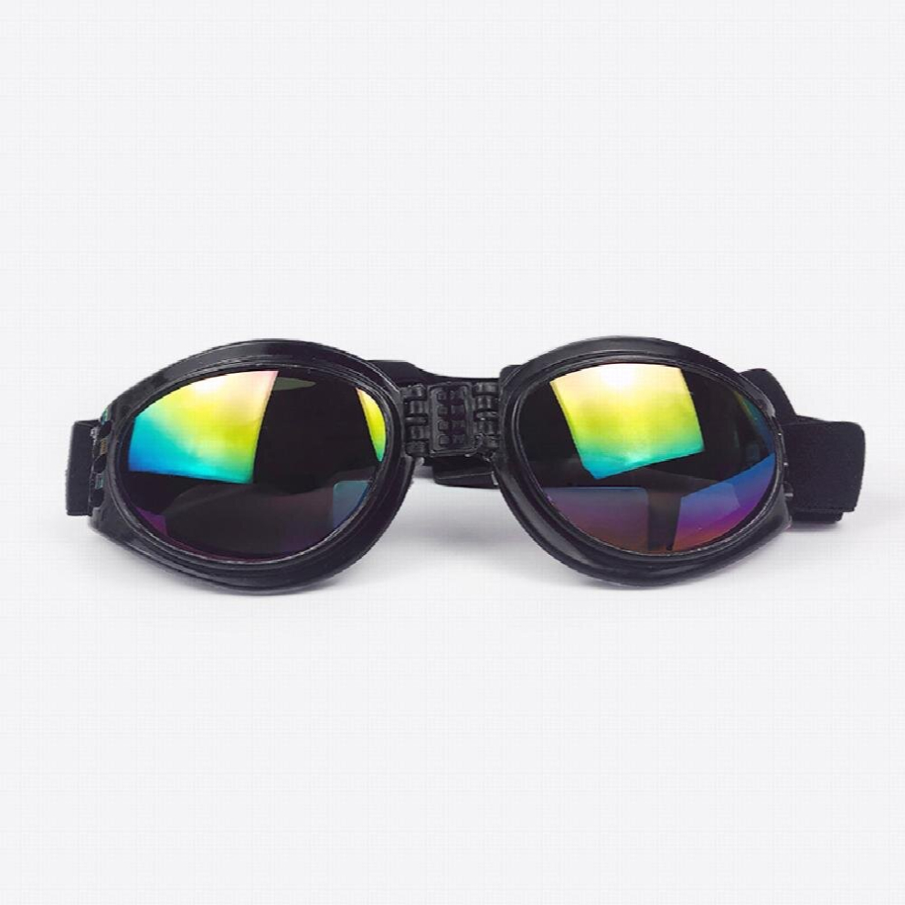 Adjustable Pet Sunglasses Foldable Windproof Sunscreen Goggles for Dogs