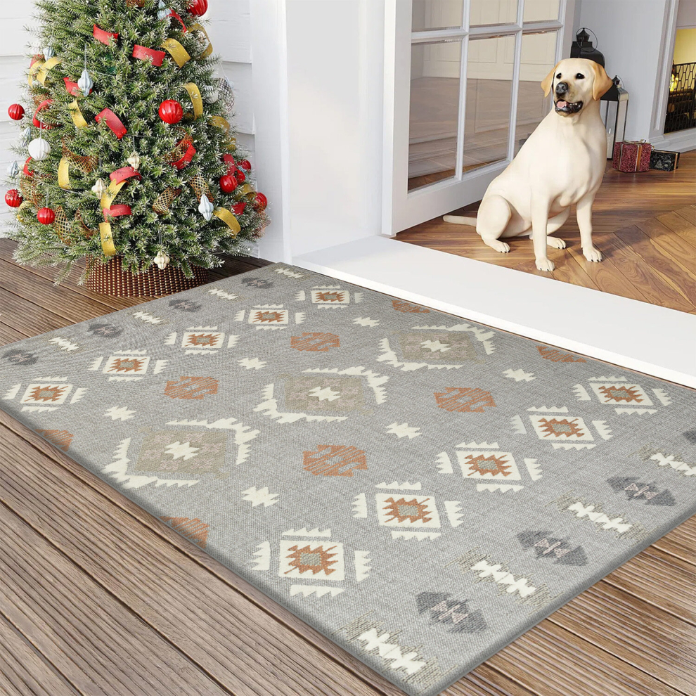 (80 x 150 cm (2 ft 6 in x 5 ft), Nova) Non Slip Modern Rugs Living Room Area Rugs Runner & Door Mats