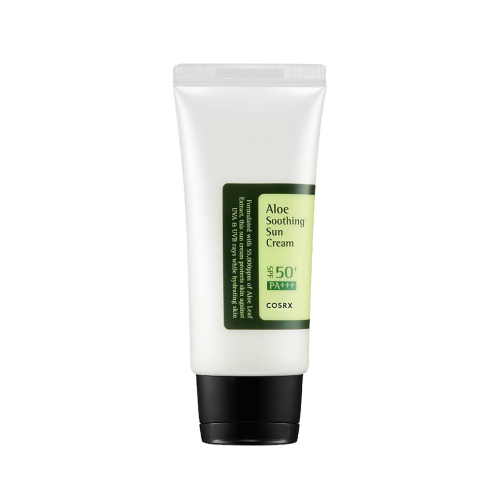 Cream Aloe Soothing Sun 50Ml - Hydrating And Nourishing Spf 50+ Broad Spectrum Sunscreen With Aloe Vera Extract