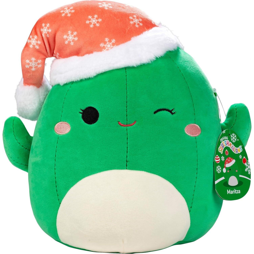 (Maritza the Cactus) Squishmallows 12cm Christmas Plush