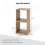 Costway Set of 2 Cube Storage Organizer Stackable Open Bookcase Display Rack Bookshelf 3