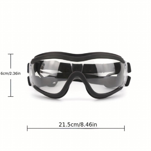 Windproof Dog Goggles with Adjustable Straps for Outdoor Adventures 1