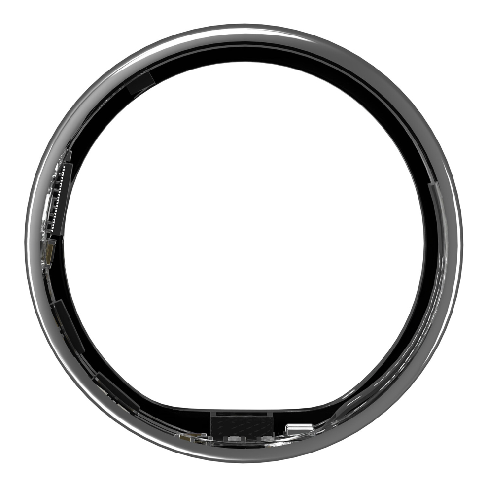 (Space Silver, 12) Ultrahuman Ring AIR Worlds Lightest Sleep Tracking