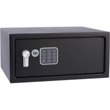 Yale Laptop Safe 24L Digital Keypad, Anti-Bump Steel Locking with Override Keys, Wall & Floor Fixings, 20x43x35 cm