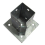 (3 Inch (75MM), Pack of 2) Galvanised Bolt Down Post Supports Bolt Grip 5