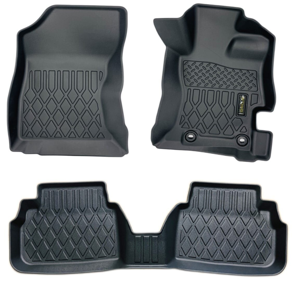 Vehiclab Subaru Crosstrek Xv 2017-2023 All Weather 3D/5D Moulded Tpe Car Mats