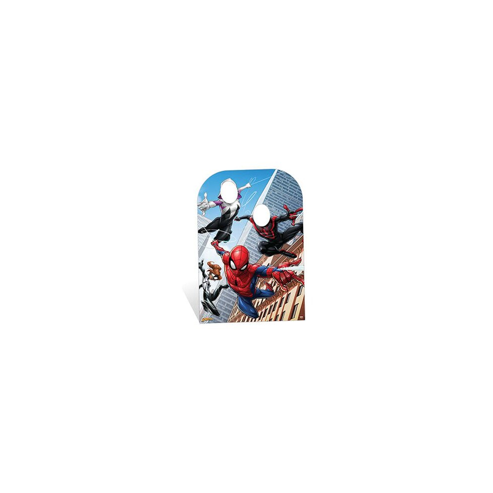 Spider-Man Web Warriors Child Size Stand In Cardboard Cutout 136cm