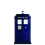 Dr Who Tardis Mini Cardboard Cutout - 95cm 1