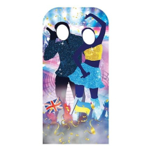 Song Contest Stand In Cardboard Cutout 193cm