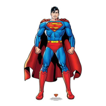 Superman Comic Style Cape DC Comics Small Star Mini Cardboard Cutout 92cm