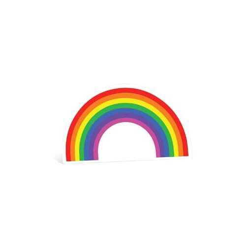 Rainbow Cardboard Cutout - 93cm