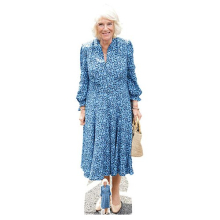 Camilla The Queen Consort Lifesize Cardboard Cutout 173cm
