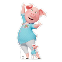 Rosita Pig Sing 2 Star Mini Cardboard Cutout 95cm
