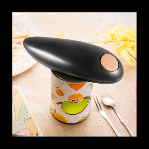 Electric Can Opener, One-Press Kitchen Tool for Housewives, Seniors 2