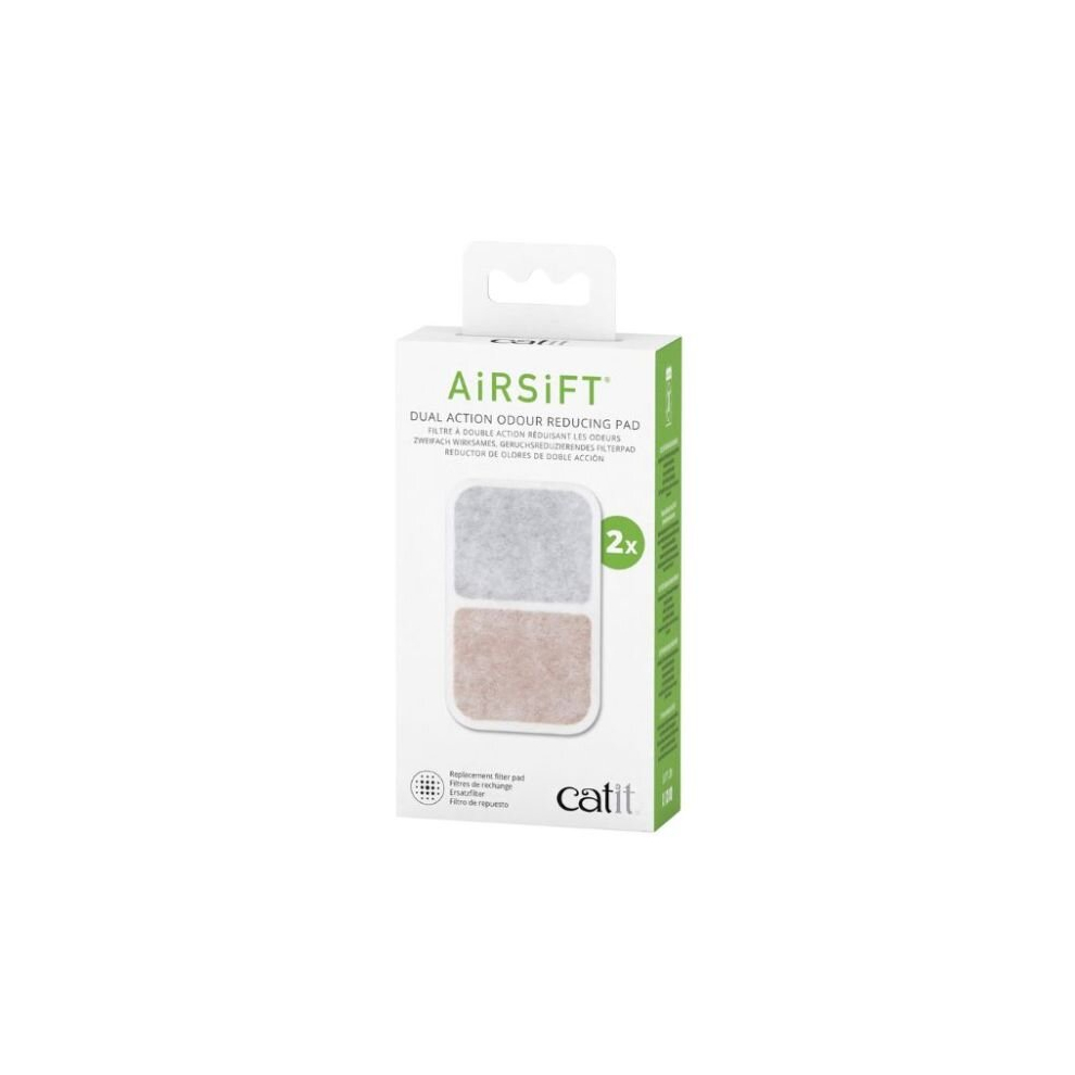 (2pk) Catit AiRSiFT Dual Action Pads