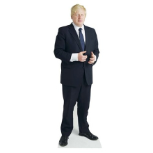 Boris Johnson Mini Cardboard Cutout 89cm