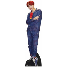 BTS Red Hair Jung Ho Soek J Hope Min Star Mini Cardboard Cutout 90cm