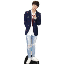 BTS Red Tie Kim Seok Jin Star Mini Cardboard Cutout 90cm