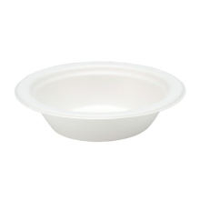 White Compostable Bagasse Bowls 18cm - Pack of 125