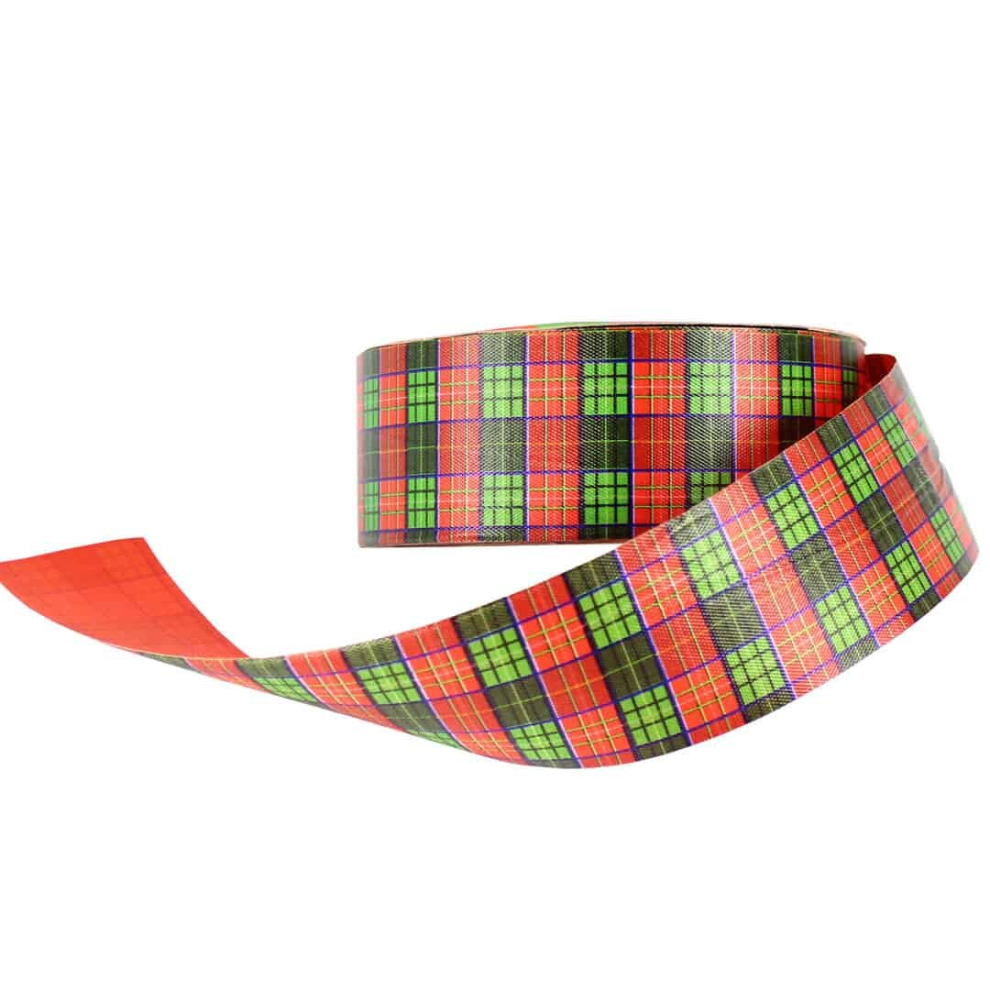 Tartan Waterproof Premium Poly Ribbon 50m