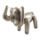 Inflatable Elephant 65cm 1