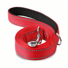 1pc Single Sided Reflective Dog Leash Soft Neoprene Padded Breathable 2 54 Cm Wide Pet Leash 182 152 121 For Medium & Large Dogs Walking And Training