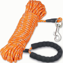 JOYTALE Long Dog Training Leash Nylon Reflective Lead Long Rope Pet Leash Double Leash For Small Medium Large Dogs