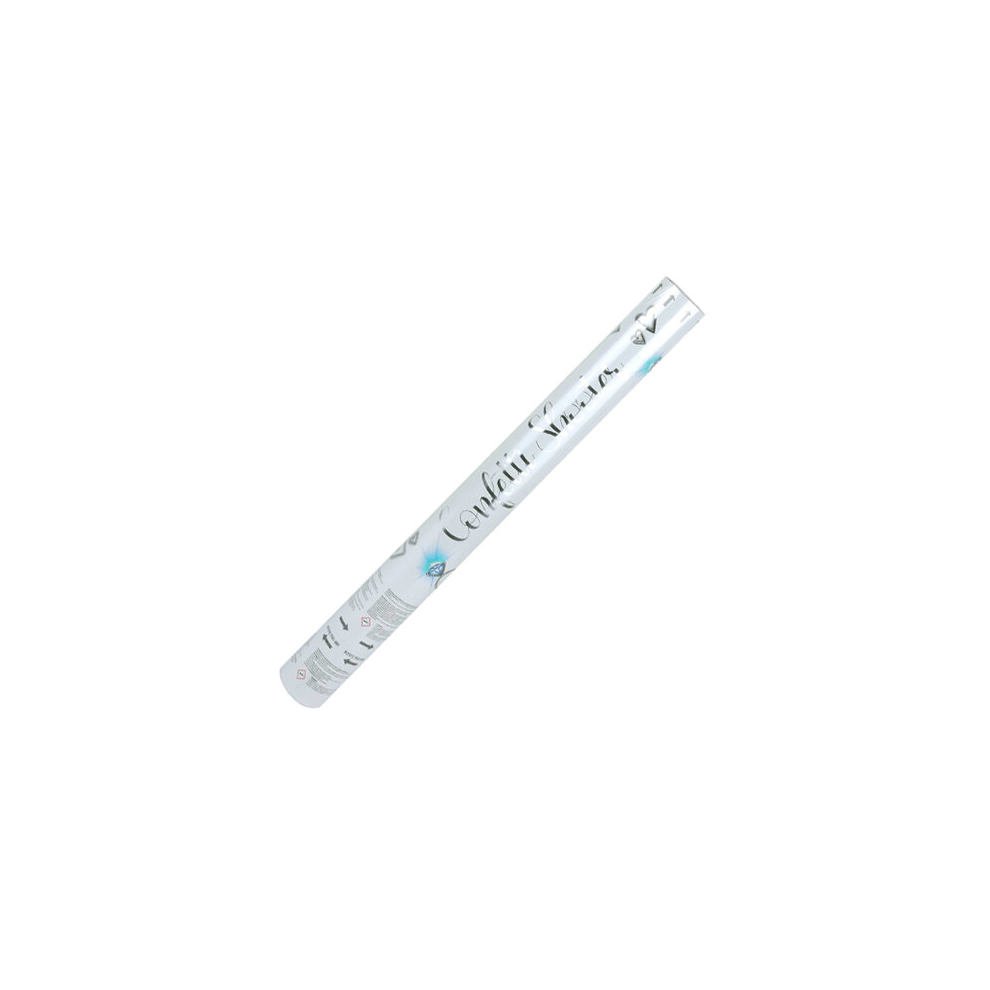White Paper Biodegradable Large Confetti Cannon 50cm