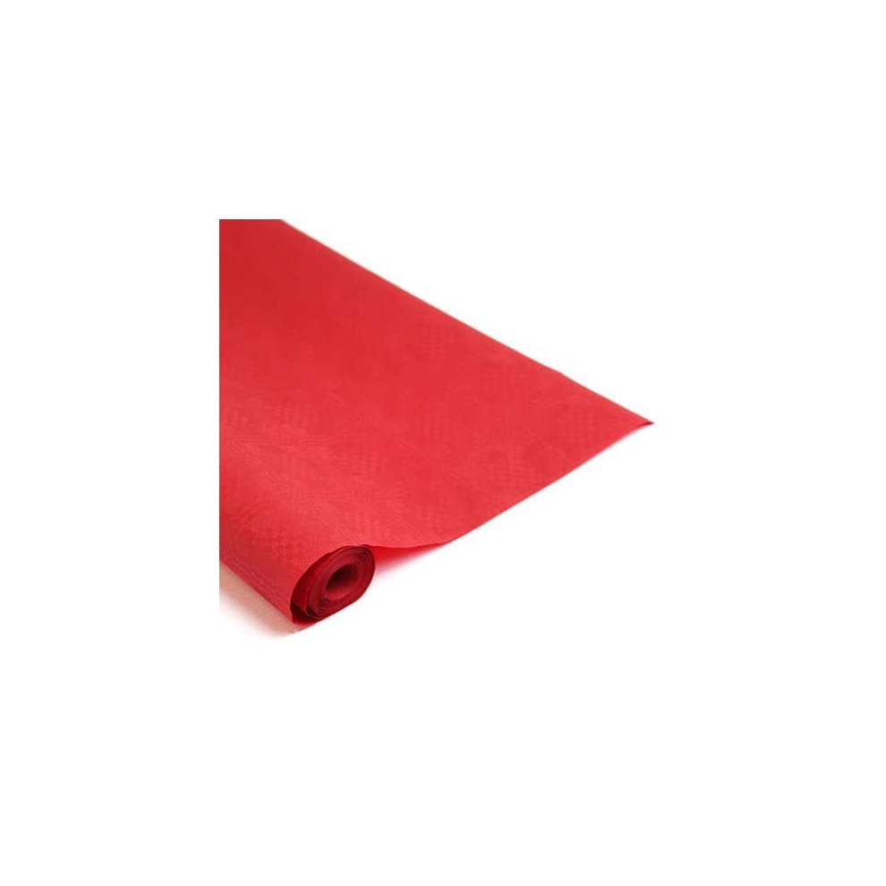 Essential Housewares Red Paper Banquet Roll 8M X 1.18M