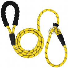 JOYTALE 6 FT Heavy Duty Reflective Dog Leash with Padded Handle Strong Slip Rope Leash for Comfortable Control and Safety