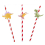 Dinosaur Fun Party Paper Straws - Pack of 6 1
