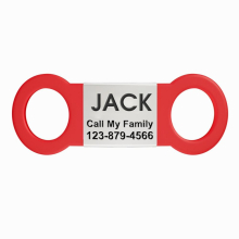 Personalized Engraved Pet Tags Pet ID Tags No Noise And Durable Cat ID Tags