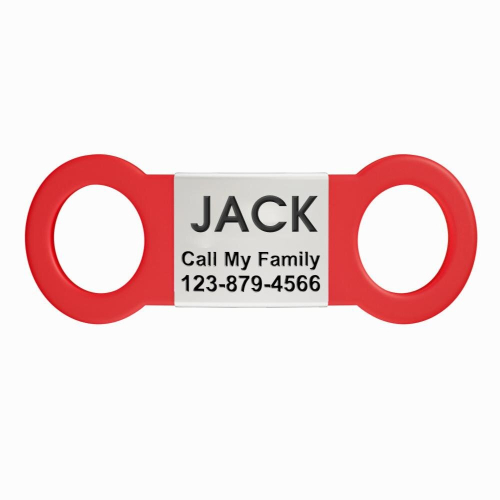 Personalized Engraved Pet Tags Pet ID Tags No Noise And Durable Cat ID Tags