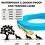 Waterproof Dog Leash For Training Durable Long Lead For Large Medium Small Dogs 3