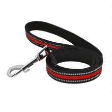 121 Heavy Duty Striped Reflective Nylon Dog Leash For Training Walking Lead For Large & Medium & Small Dog