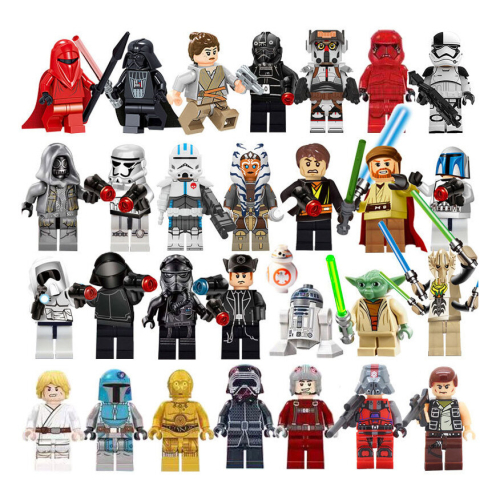 29pc Star Wars Minifigures Set  Building Block Toy Bag