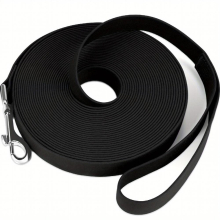 Taglory Waterproof PVC Dog Training Leash Perfect for Yard Training Playing Hiking and Swimming in 15ft 33ft 50ft and 66ft Lengths Ideal for Medium La