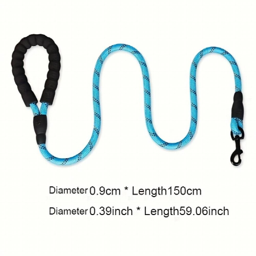 Dog Leash Explosion proof Dog Training Rope With Comfortable Padded Handle Medium Small Dog Leash 2