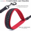 Durable Double Handled Nylon Dog Leash for Effective Training and Comfortable Walks 4