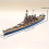 Battleship Paper Model Battleship Model Birthday Christmas 4