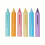 1Pc Bathroom Crayon Washable And Erasable Push Rod Water based Crayon 6