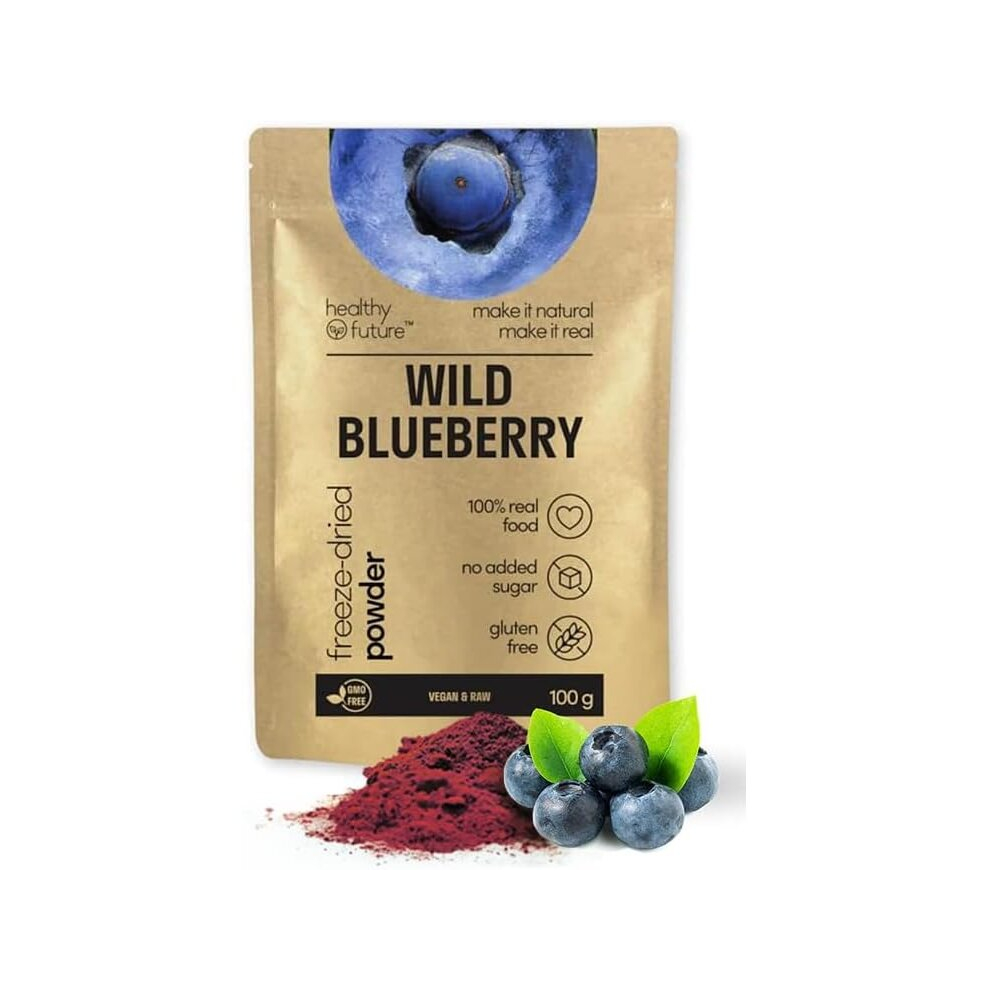 Healthy Future (Powder 100G ) Freeze Dried Wild Blueberry