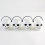 Skull Halloween Plastic Treat Pots - Pack of 4 1