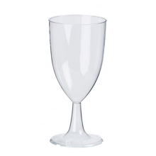 Plastic Wine Glasses 175ml - Pack of 4