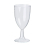 Plastic Wine Glasses 175ml - Pack of 4 1