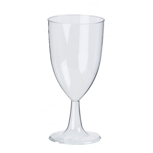 Plastic Wine Glasses 175ml - Pack of 4