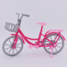 6 30in Doll Accessories Mini Pink Bike Ladies Small Bike Childrens Toys Background Prop