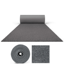 10 Metres Prestige Heavy Duty Grey Carpet Runner 2 Metres Wide