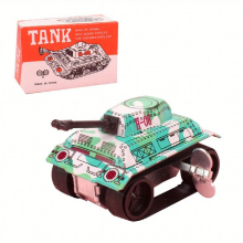 Mini Clockwork Wind Up Metal Tank Toy Tin Toy Classic Toy Vintage Tin Metal Toy Friction Wind Up Tank Kids Children Birthday