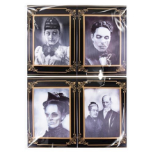 Halloween Lenticular Holographic Horror Photo Frames 26cm - Pack of 4